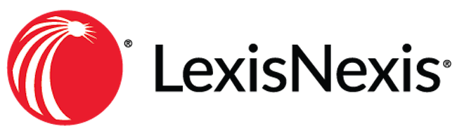 Colour logo for the Lexis Nexis company.