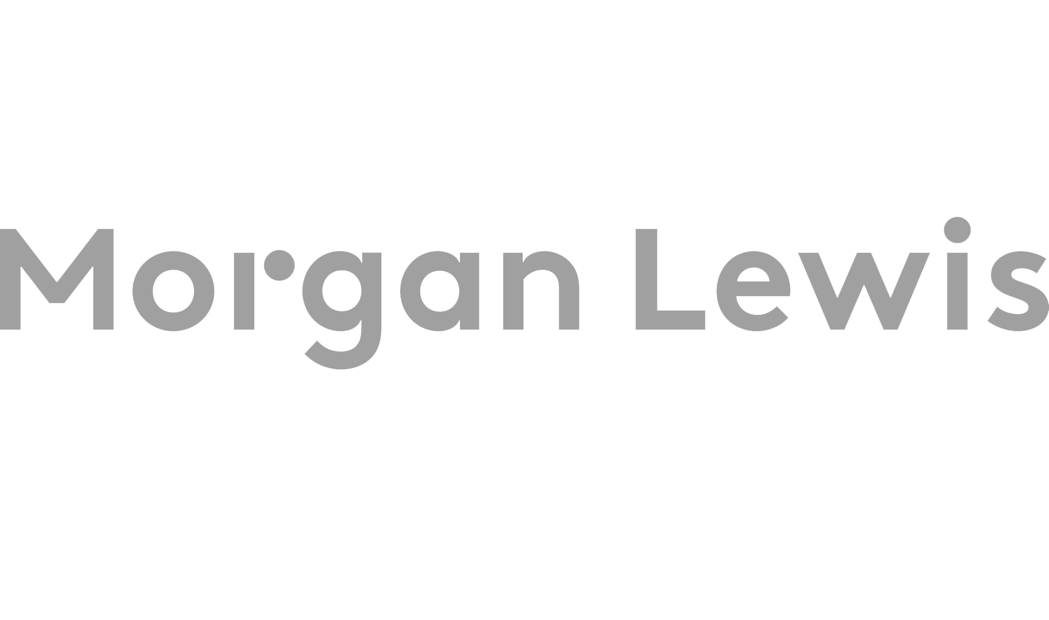 Logo for the law firm of Morgan, Lewis, & Bockius.